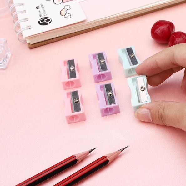 

Mini Pensil Sharpener Macaron Color / Rautan Asahan Kecil Warna Pastel Macaron Q85