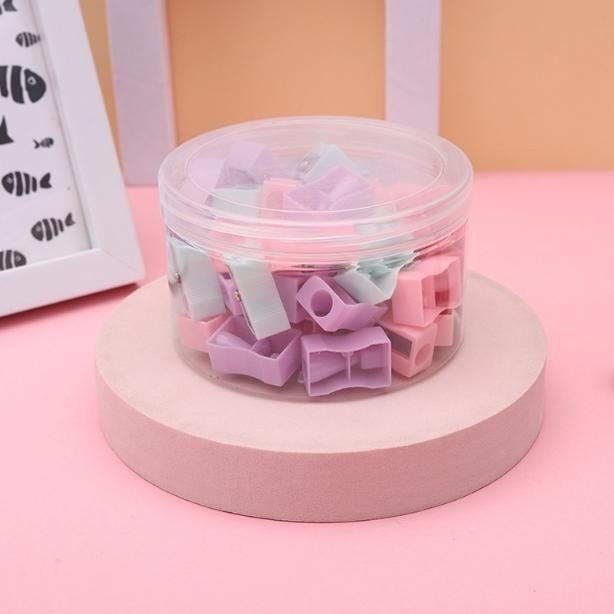 

MINI PENSIL SHARPENER MACARON COLOR / RAUTAN ASAHAN KECIL WARNA PASTEL MACARON Q136