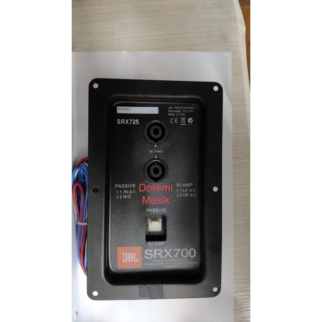 Crossover Pasif JBL SRX700 untuk speaker double 15 in