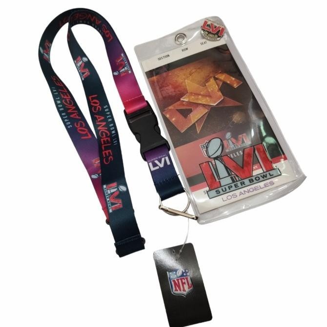 

Lanyard Super Bowl Lvi Rams Bengals Gantungan Nfl No Jersey Kualitas Premium