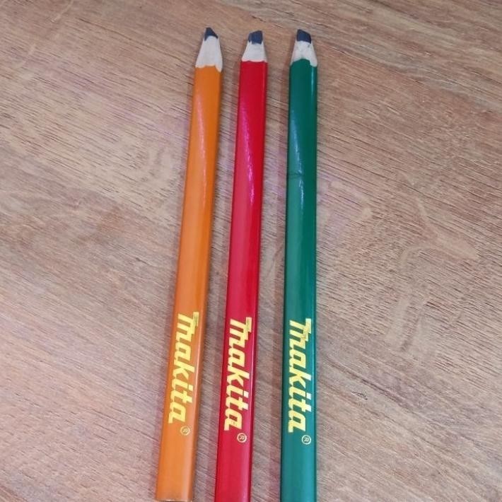 

pensil makita panjang 18cm / pensil tukang merk makita asli q383