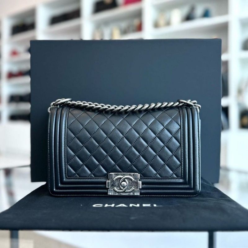 Chanel Boy Medium Lambskin RSHW#23