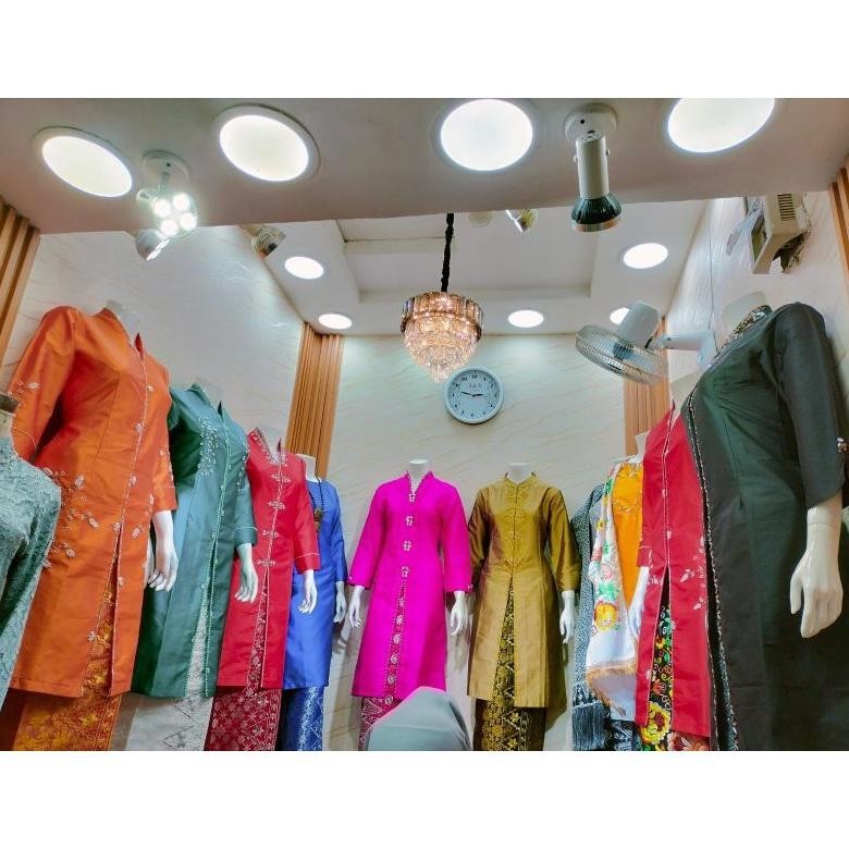 Sale  Atasan Kebaya Kurung Taffeta Melayu // Kebaya Kurung Taffeta Malaysia // Kebaya Kurung Taffeta