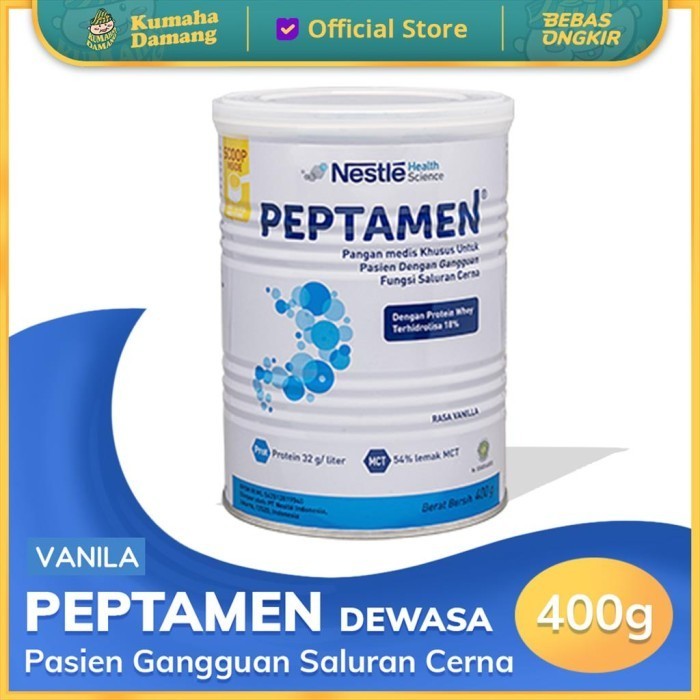 

Peptamen Dewasa Susu Minuman Bubuk 400 Gram