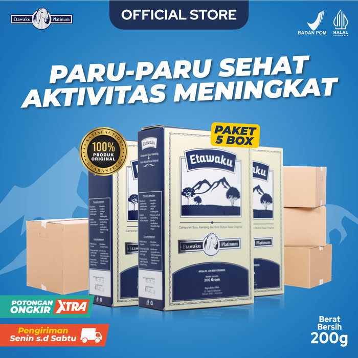 

Etawaku Platinum Original Solusi Paru Paru Sehat Tanpa 5 Box