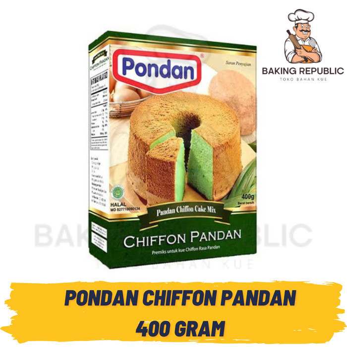 

HOT SALE Pondan Chiffon Pandan 400 gr
