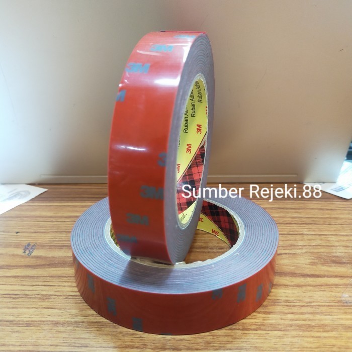 

HRG DISKON 3M 5666 Double Tape Foam tipe Acrylic Perekat Bodi Mobil 24mmx 4,5M