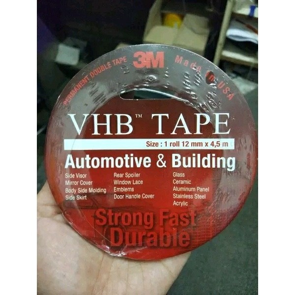 

Double Tape 3M VHB 1 inch BRG BARU