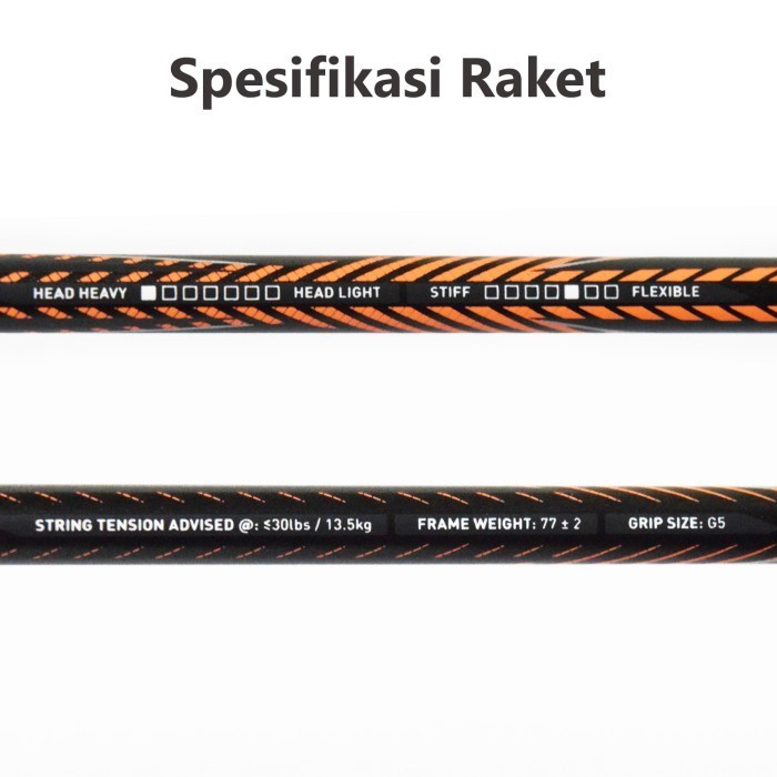 Raket Bulutangkis Badminton Adidas Uberschall F09.2 Black