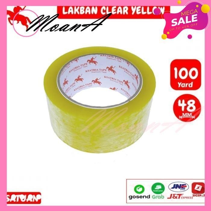 

KUALITAS PRODUK TERBAIK LAKBAN BENING OPP TAPE 100YARD TEBAL HIGH QUALITY LBN-0001