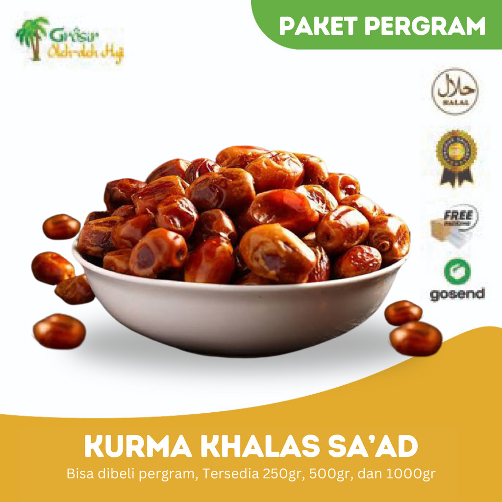 

Kurma Khalas 1 Kg | oleh oleh haji Kurma Arab Original