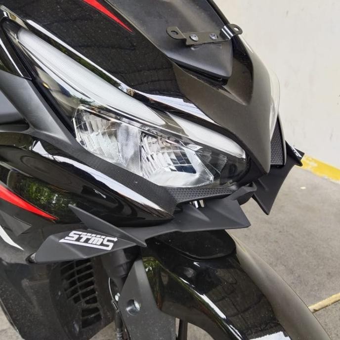 Winglet New Aerox Conected Stms Plastic Abs Model Moto Gp