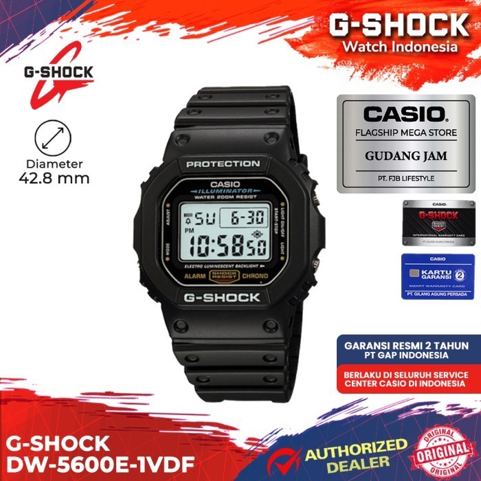G-Shock Gshock Dw-5600E-1Vdf Dw-5600E Dw-5600 Dw5600E Dw 5600E