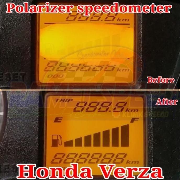 B&A Polarizer Speedometer Honda Verza Polaris Speedometer Honda Verza