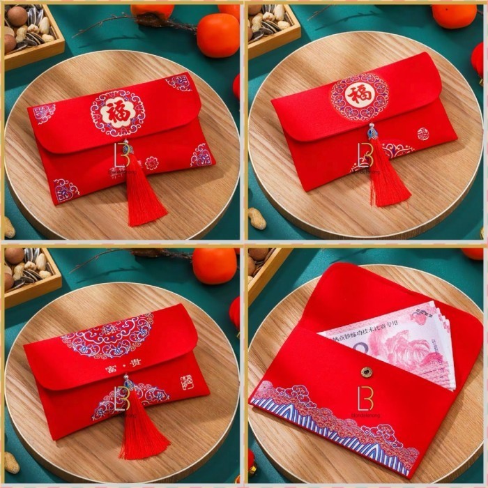 

Terlaris Dompet Amplop Angpao Angpau Ampao Ampau Hongbao Kain Bludru Bukan Kert SALE