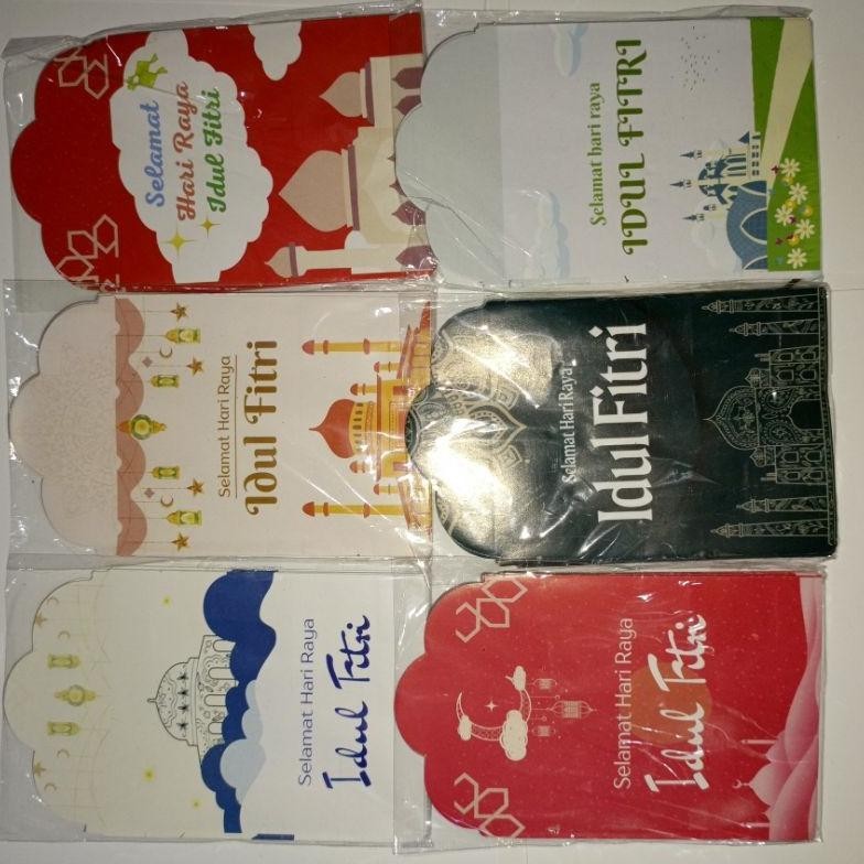 

New Arrival Amplop Lebaran/Idul Fitri Ukuran Medium 7X11Cm Isi 10Pcs Bahan Bermutu