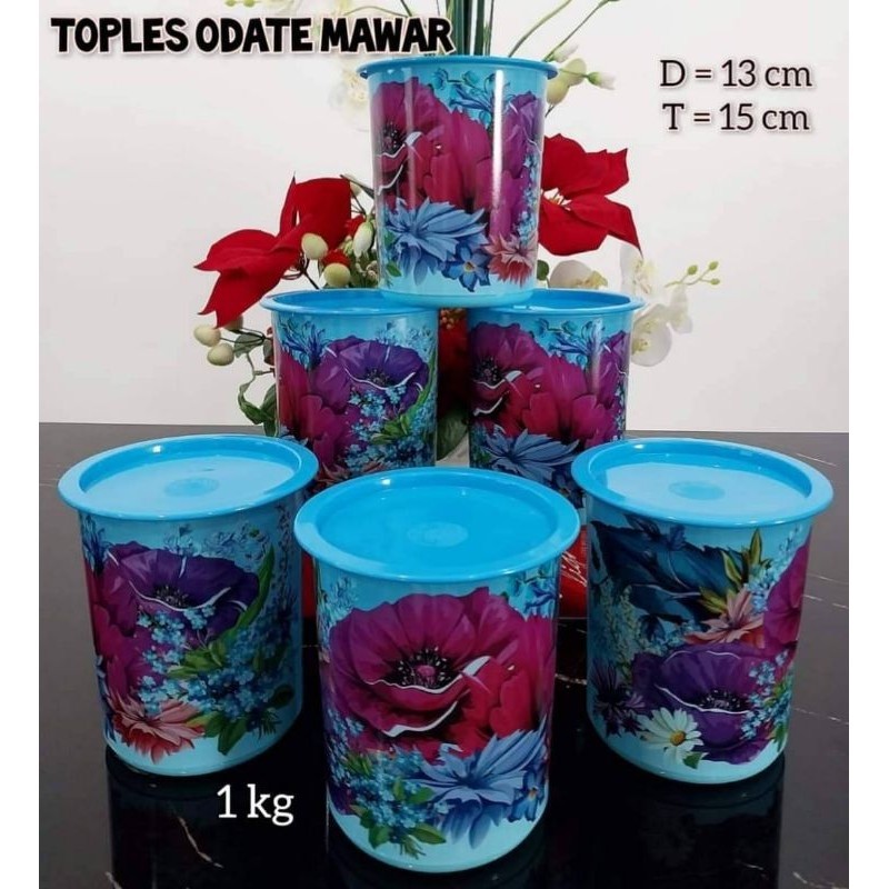 TOPLES ODATE CALISTA 0,6KG / TOPLES CALISTA MOTIF BUNGA REAL PICTURE