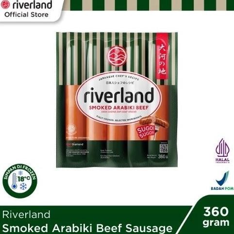 

Gojek Gosend Only Riverland Smoked Arabiki Beef Sausage 360 Gr / Sosis Faatinasarah