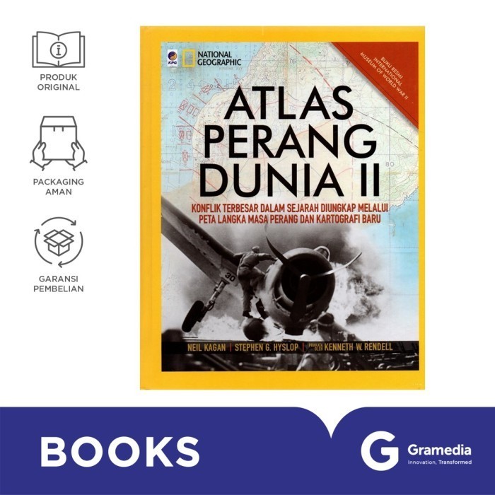 National Geographic Atlas Perang Dunia Ii - Hc