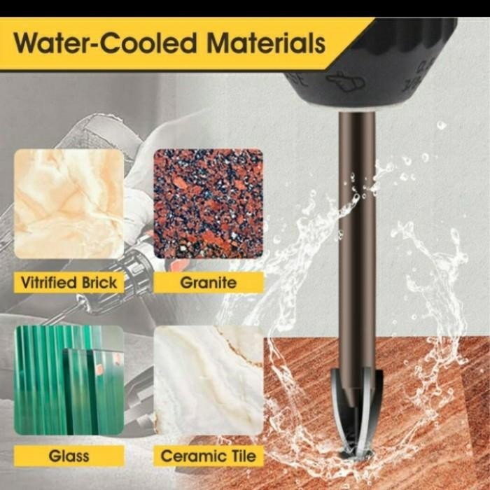 MATA BOR TOMBAK KERAMIK, KACA, GRANIT, PLASTIK MULTIFUNGSI BLACK CROSS