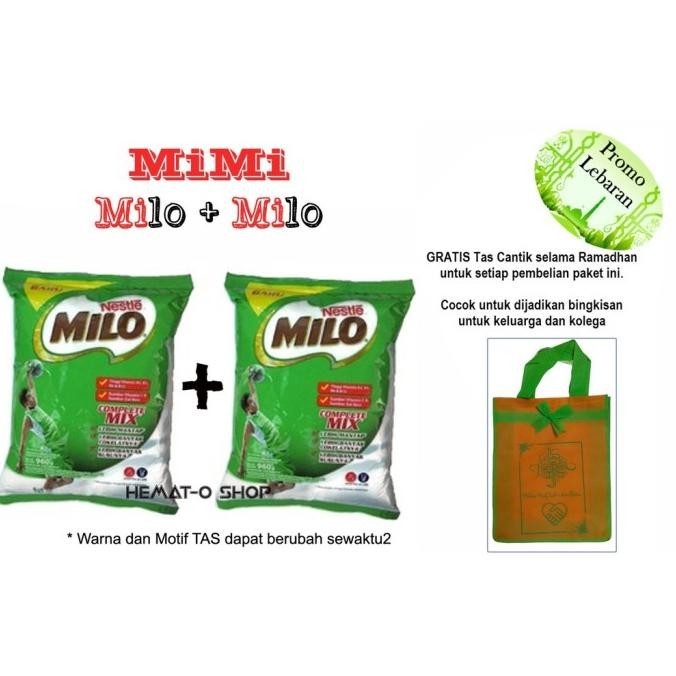 

BONUS Tas Parsel Lebaran - Bundling MiMi (Milo + Milo) by Nestle WLS