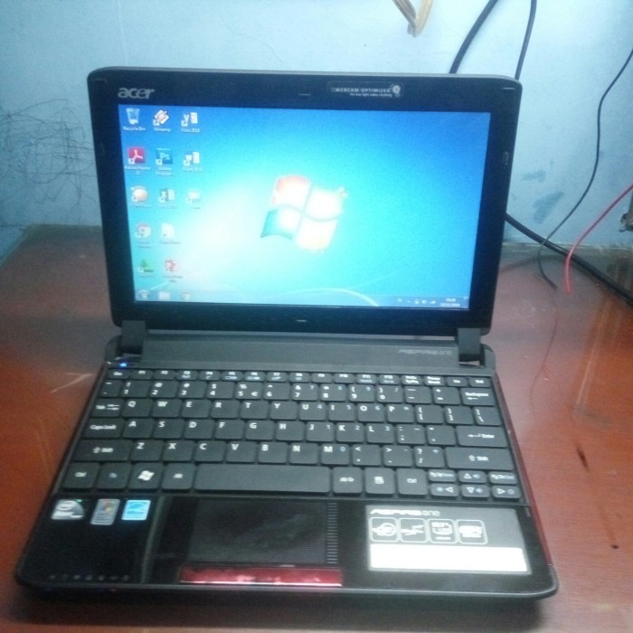 [BNA] Laptop Netbook Acer Aspire One 532h Normal Murah Mulus