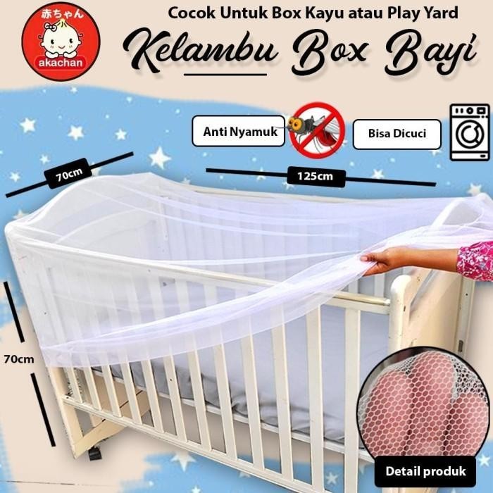 HABIS PO KELAMBU BOX BAYI MODEL SLIP ON UKURAN JUMBO - SARUNG ANTI