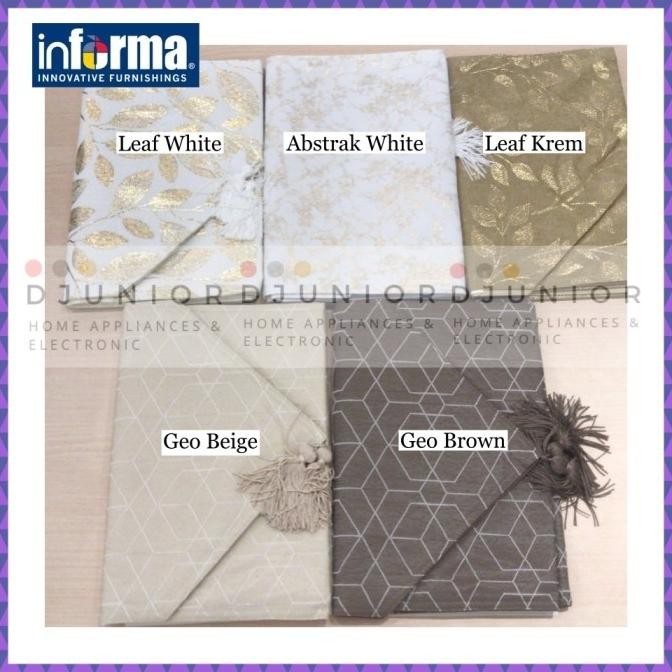 Informa - Table Runner Taplak Meja Panjang Ruang Tamu Minimalis