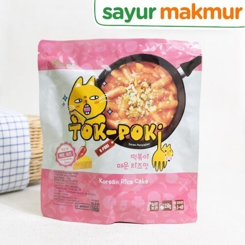 

K Bunsik Tokpoki Spicy Cheese 150 gram Sayurmakmur