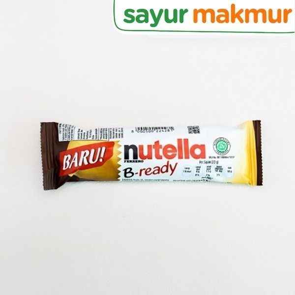 

Nutella Wafer B-Ready Chocolate 22 gram Sayurmakmur