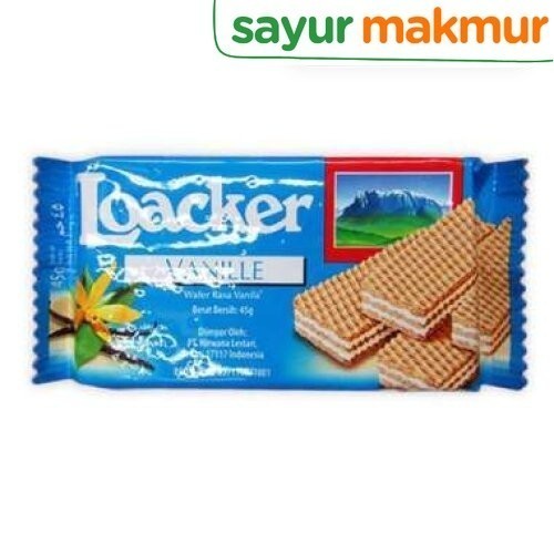 

Loacker Wafer Vanille 45 gram Sayurmakmur