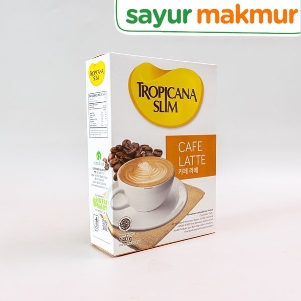 

Tropicana Slim Cafe Latte Isi 10 Sachet x 14 gram Sayurmakmur