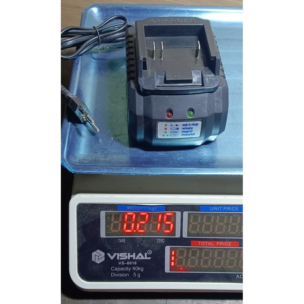 (132) CHARGER BATERAI LXT MAKITA / 20v / 21v CASAN BATRE MERK MODERN 2 AMPERE