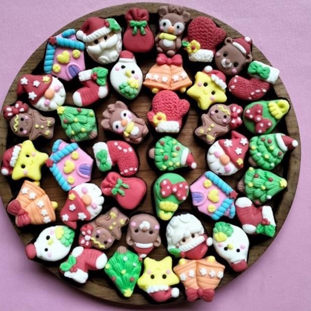 

CR - hampers kado cokelat karakter natal isi 10 TERLARIS