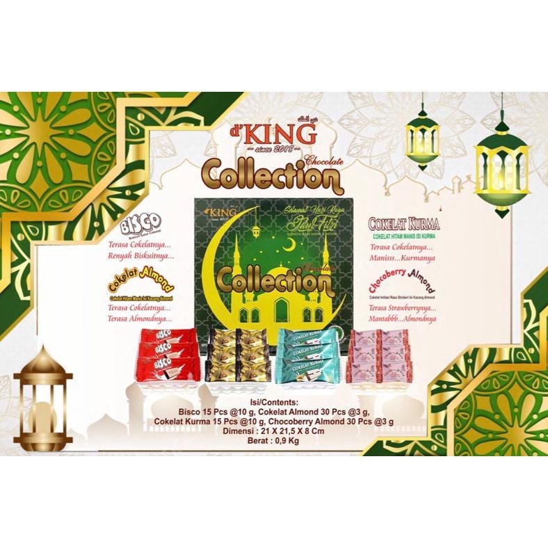 

CR - dKing Chocolate Collection - Paket Bonibol Spesial Idul Fitri - Paket Lebaran Cokelat Dking Bonibol Almond Kurma TERLARIS