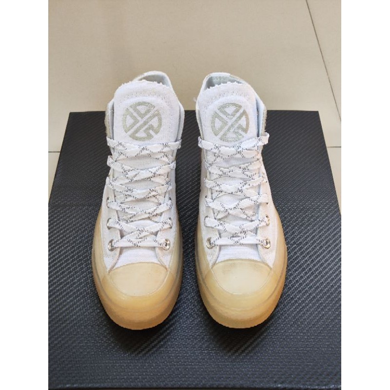 SEPATU CONVERSE LAY ZHANG SAMPLE TAG / CONVERSE COLAB LAY ZHANG WHITE