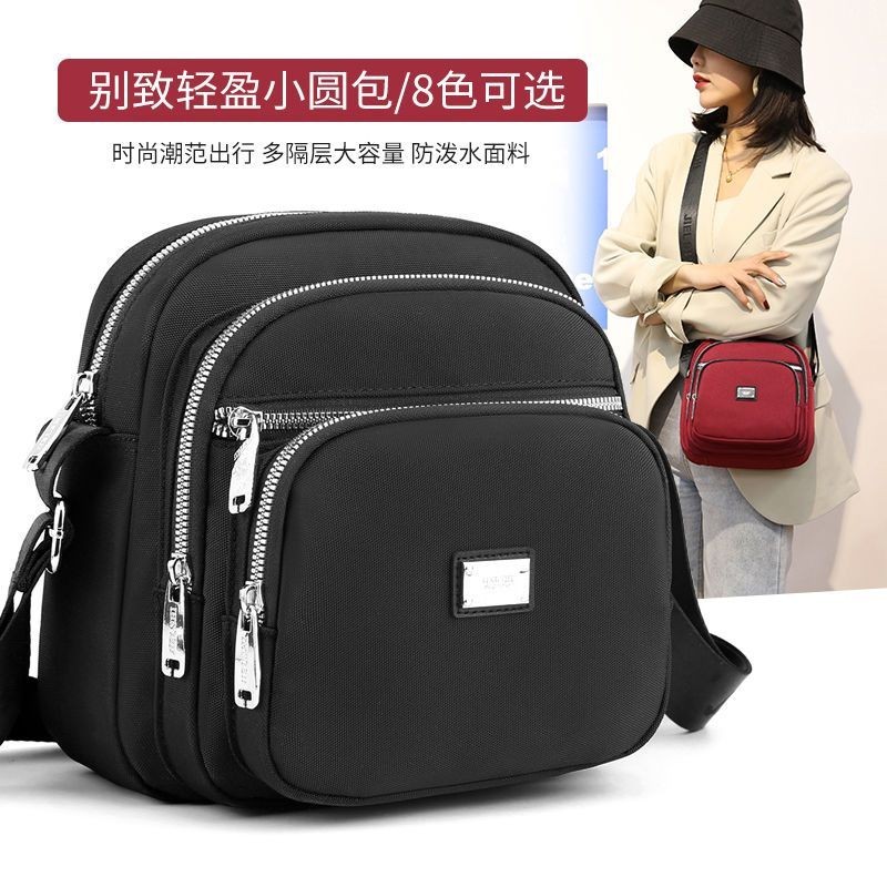 Tas Wanita Paruh Baya dan Lansia, Tas Kain Kasual Tas Selempang Kecil Tas Ponsel