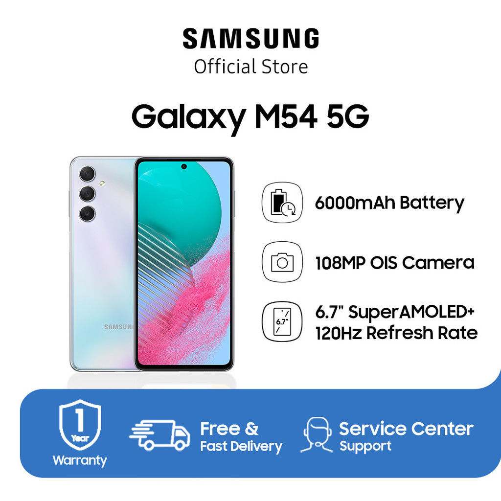 Samsung Galaxy M54 5G 8/256GB - Silver