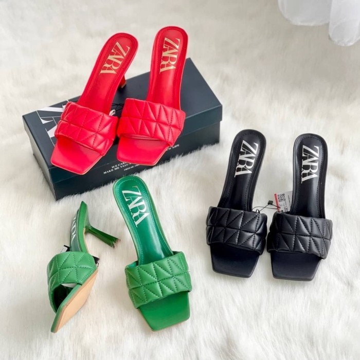 Sandal Flat Zara Wanita Original Branded Store H375