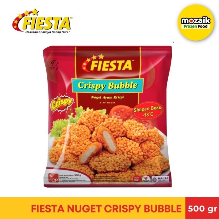 

Uinn - Fiesta Nugget Crispy Bubble Frozen Mart Frozen Food Palembang 500Gr