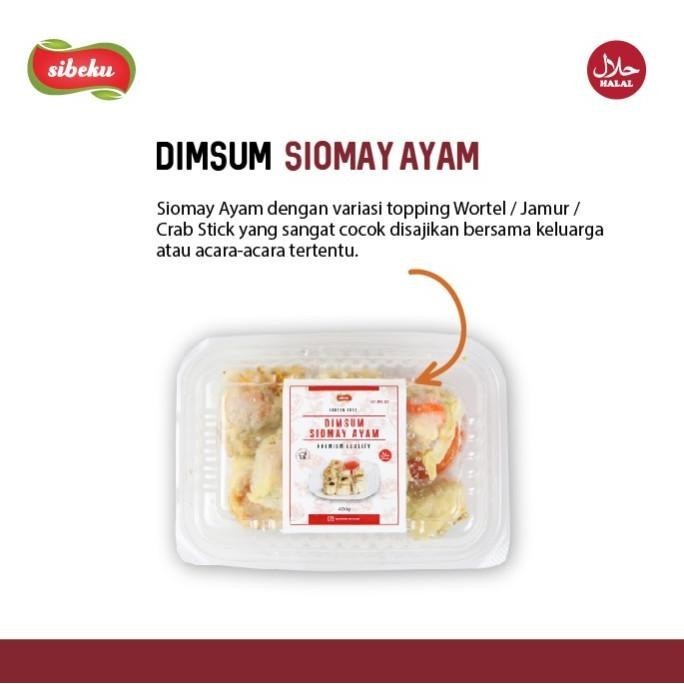 

Uinn - Promo Siomay Ayam Dimsum Halal 400Gram Frozen Food - Sibeku