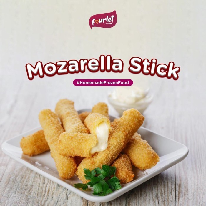 

Uinn - Mozarella Cheese / Keju Stick Frozen Food, No Msg/Pengawet