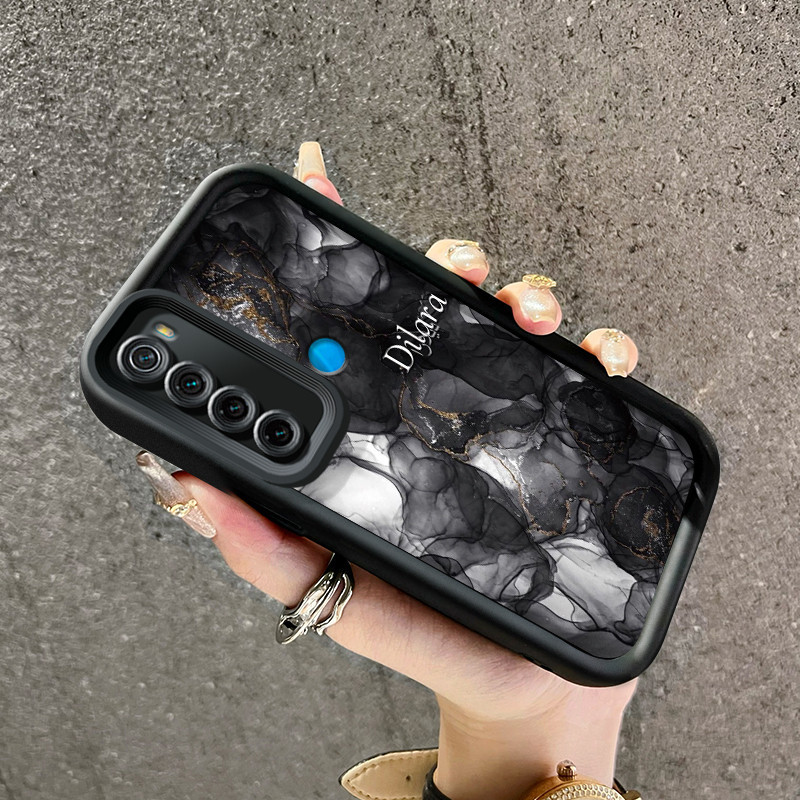 Casing Hp Xiaomi Redmi Note 8 Redmi Note 8T Redmi Note 8 Pro Case lucu Pola hitam Casing HP pelindun