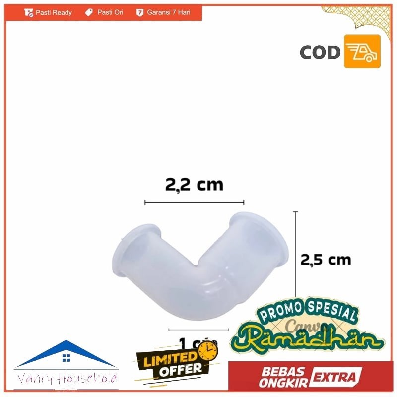 SELANG KARET V 2,2 Cm MIYAKO DISPENSER WDP200 WDP300 WDP 200 300 ORI