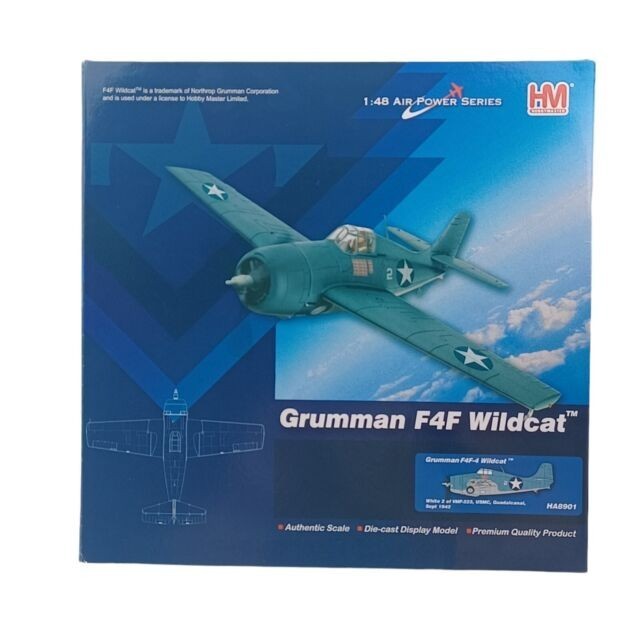 Hobby Master 1/48 HA8901 Grumman F4F-4 Wildcat