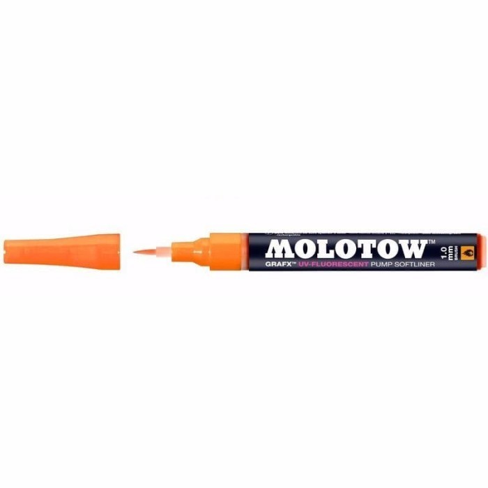 

Molotow GrafX UV Fluorescent pump softliner orange
