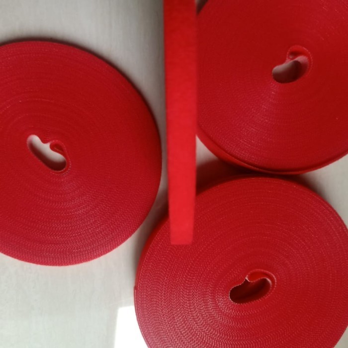 

velcro magic tape kasar halus 10m lebar 1cm(red) HOT PROMO