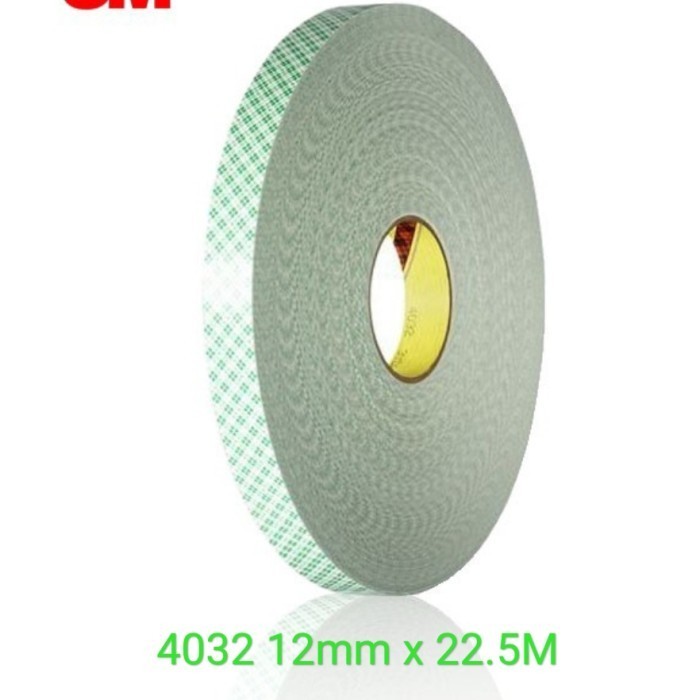 

Double tape 3M foam 4032 12mmx22.5M mounting tape 12mmx22.5M JUAL