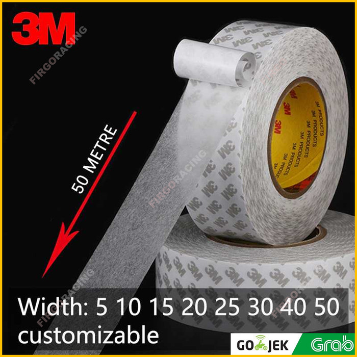 

Lakban Double Side Strong 50 meter - ZNK9080 Putih 5 mm HOT SALE