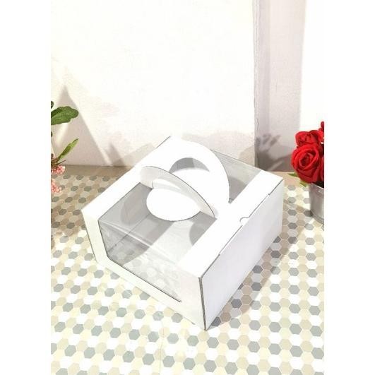 

Beli Hemat" DUS KUE - CAKE BOX - GIFT BOX - KOTAK KADO 22x22x12 - MS-T02 - WK (ISI : 10 PCS) ||